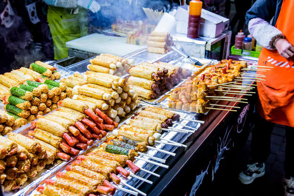 Phố mua sắm Myeongdong Seoul Hàn Quốc 01 Phố mua sắm Myeongdong Seoul Hàn Quốc 01