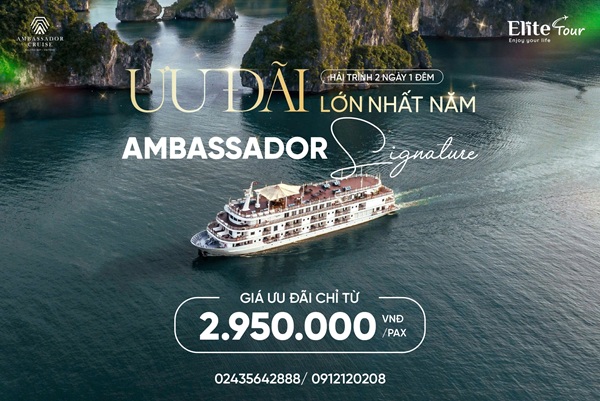 du thuyền ambassador signature