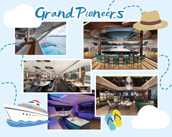 Du thuyền Grand Pioneers Cruise Hạ Long