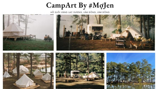 Xu hướng du lịch mới của giới trẻ - Glamping 18