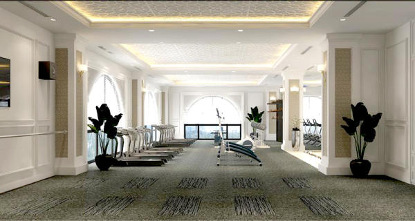 Gym Vinpearl Hotel Rivera Hai Phong Gym Vinpearl Hotel Rivera Hai Phong
