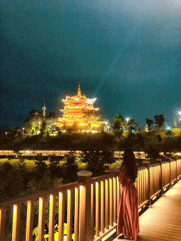 Công viên ánh sáng Hà Khẩu 1