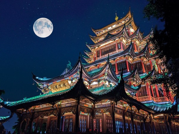Tham quan Hồng Ân Tự Trùng Khánh