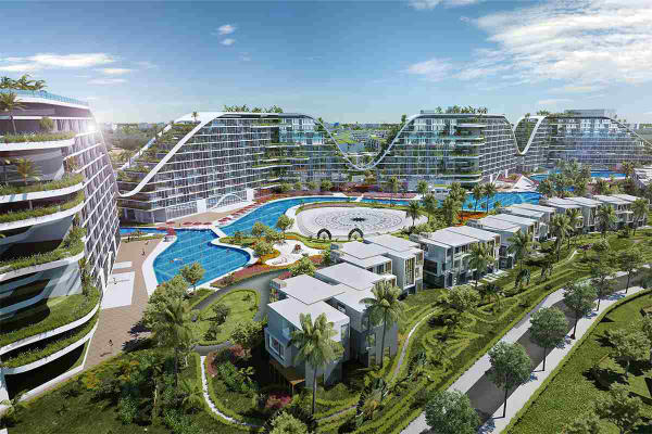 Bể bơi kéo dài toàn FLC Grand Hotel Quy Nhơn Bể bơi kéo dài toàn FLC Grand Hotel Quy Nhơn