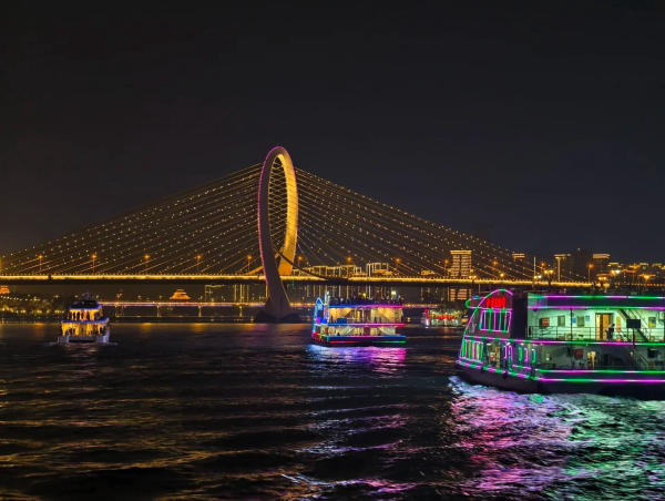 Cảnh đêm sông Liễu Giang