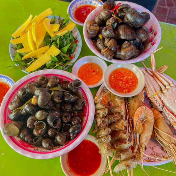 Quán Ốc ngon ở Quy Nhơn Quán Ốc ngon ở Quy Nhơn