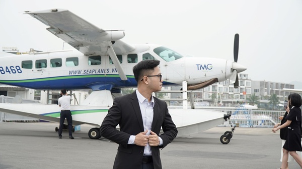 Check-in cùng thủy phi cơ Hải Âu