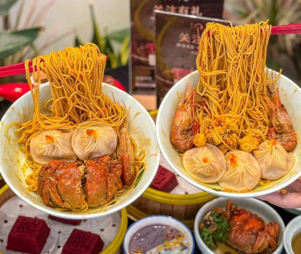 Mì cua lông Thượng Hải đặc sản