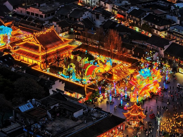 Tour đêm Miếu Phu Tử - Sông Tần Hoài Nam Kinh