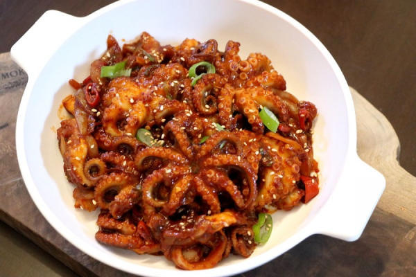 Bạch tuộc babi - Món ăn ngon của Hàn Quốc Bạch tuộc babi - Món ăn ngon của Hàn Quốc