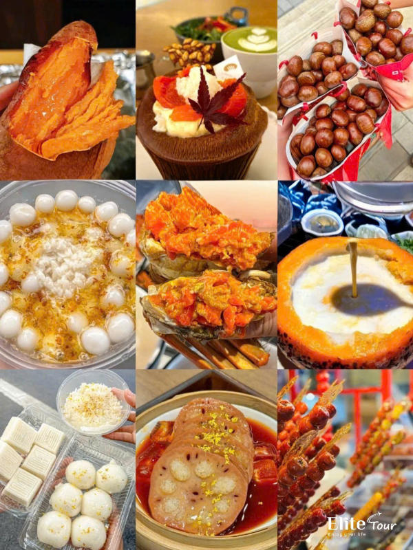 Mùa thu Thượng Hải ăn gì