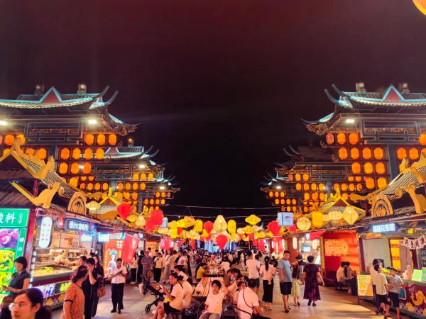 Không gian ẩm thực ở Nam Ninh Chi Dạ