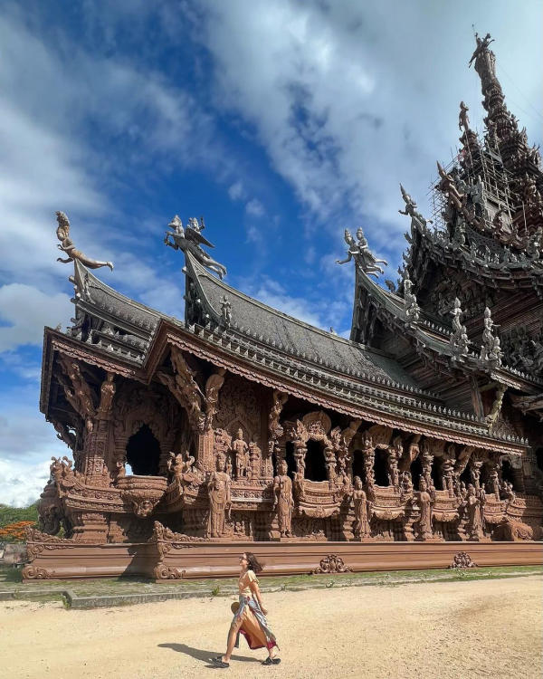 Ngôi đền chân lý Sanctuary of Truth, Pattaya, Thái Lan Ngôi đền chân lý Sanctuary of Truth, Pattaya, Thái Lan