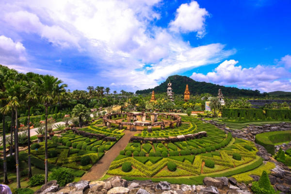 Vườn nhiệt đới Nong Nooch, Pattaya, Thái Lan Vườn nhiệt đới Nong Nooch, Pattaya, Thái Lan