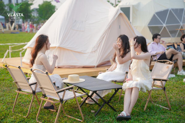 Cắm trại ven biển Nam Sầm Sơn