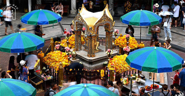 Đền Erawan - Địa điểm du lịch nổi tiếng trong tour Bangkok Pattaya Đền Erawan - Địa điểm du lịch nổi tiếng trong tour Bangkok Pattaya