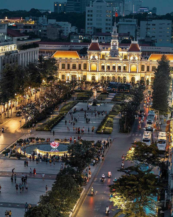 Phố đi bộ Nguyễn Huệ - Check in Sài Gòn Phố đi bộ Nguyễn Huệ - Check in Sài Gòn