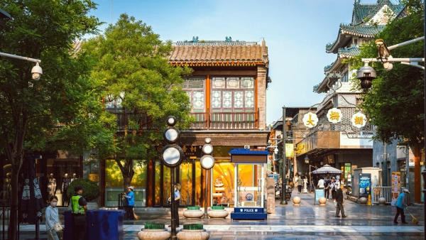 Vui chơi phố Tiền Môn Bắc Kinh