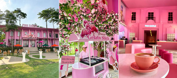 Lâu đài hoa hồng Pink Castle ở Flamingo Đại Lải Lâu đài hoa hồng Pink Castle ở Flamingo Đại Lải