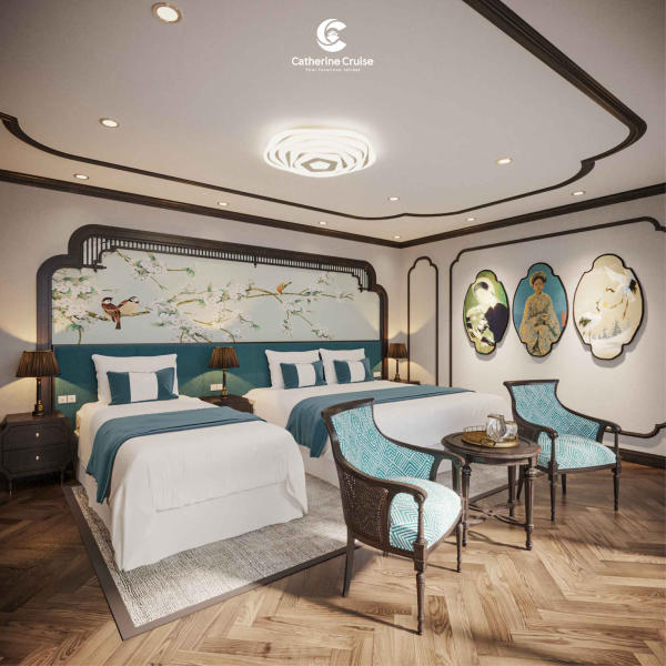 Du thuyền Hạ Long Catherine Cruise 6 sao 01 Du thuyền Hạ Long Catherine Cruise 6 sao 01