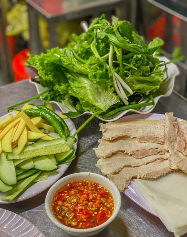 Quán bánh tráng cuốn Bi Mỹ - quán ăn ngon Đà Nẵng Quán bánh tráng cuốn Bi Mỹ - quán ăn ngon Đà Nẵng