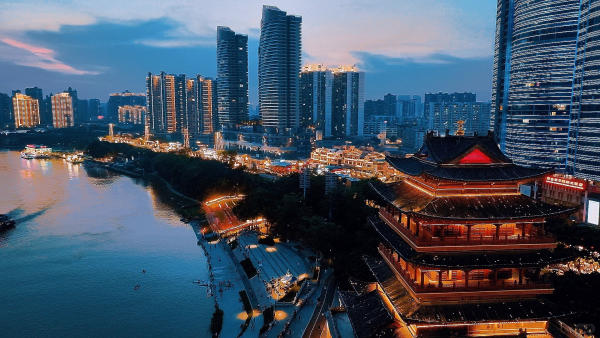 Sướng Du Các phố Tam Ngõ Nhị Nam Ninh