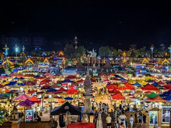 chợ đêm Tây Song Bản Nạp