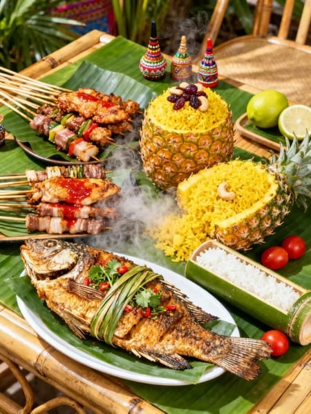 ẩm thực Tây Song Bản Nạp