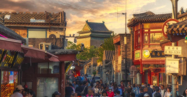 kiến trúc cổ kính ở Thập Sát Hải
