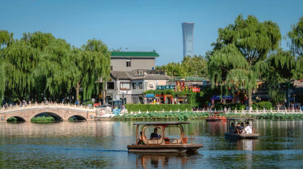 cảnh hè ở Thập Sát Hải