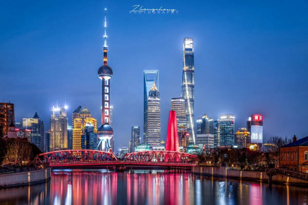 Vẻ đẹp lung linh về đêm của Thượng Hải Vẻ đẹp lung linh về đêm của Thượng Hải