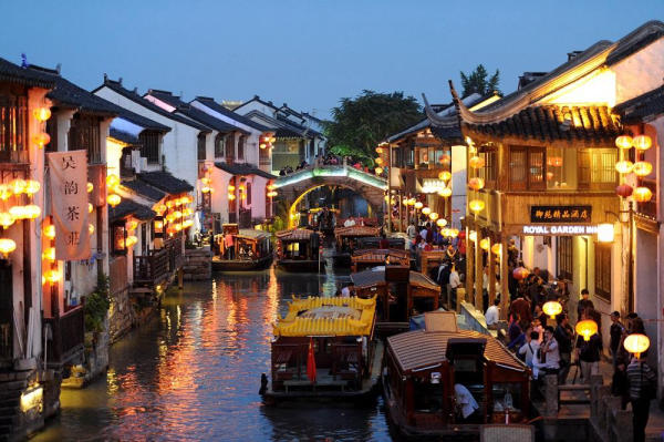 Thượng Hải Tô Châu Hàng Châu tây Ô Trấn