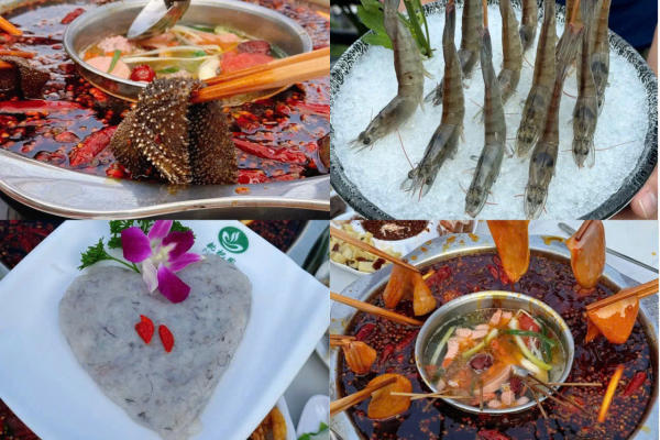 Thực đơn lẩu Tì Bà Viên Trùng Khánh