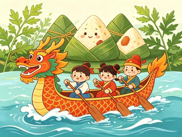Lễ hội đua thuyền rồng ở Trung Quốc mùa hè