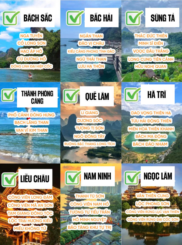 các điểm du lịch Quảng Tây, Trung Quốc