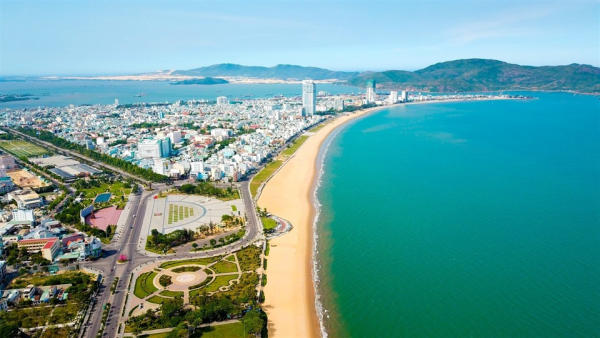 Bãi tấm trung tâm biển Quy Nhơn