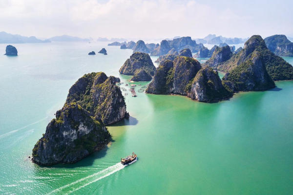 hình ảnh biển vân đồn