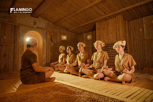 Các phòng xông hơi tại Flamingo Đại Lải