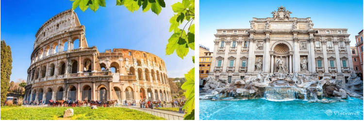 Tour Tây Nam Âu Ý - Thụy Sĩ - Pháp 10N9Đ Bay Qatar Airways 5*