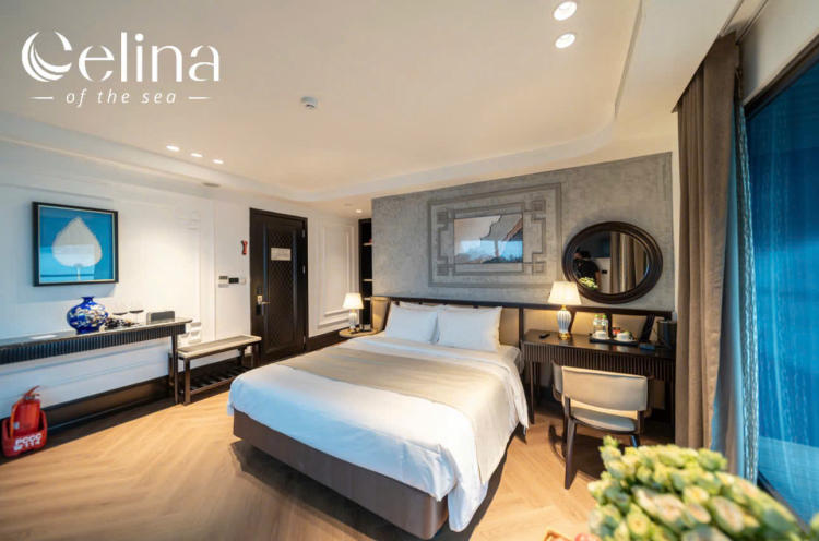 Du thuyền Celina of the Sea Cruise 6 sao vịnh Lan Hạ 2N1Đ
