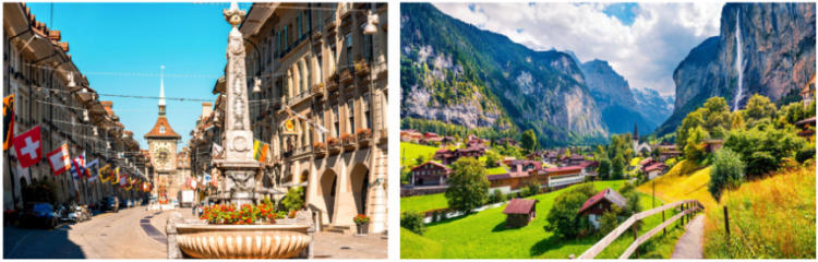 Tour Tây Nam Âu Ý - Thụy Sĩ - Pháp 10N9Đ Bay Qatar Airways 5*