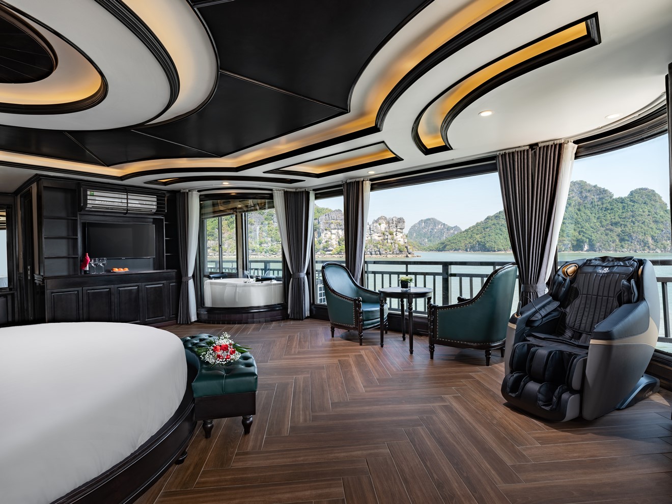 Du thuyền 5 sao Lan Hạ Rita Cruise 2 ngày 1 đêm