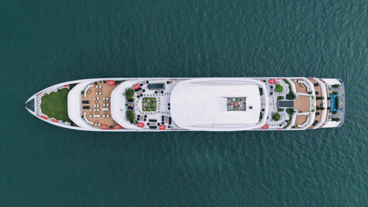 Du thuyền Celina of the Sea Cruise 6 sao vịnh Lan Hạ 2N1Đ