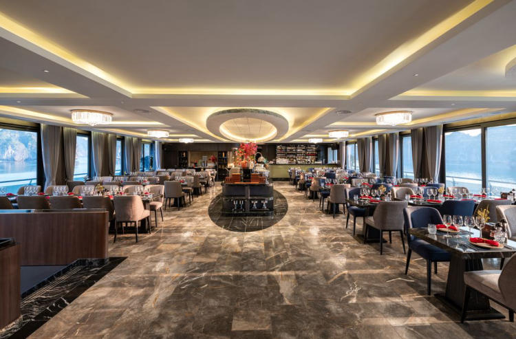 Du thuyền Tulip Cruise 5 sao vịnh Lan Hạ 2 ngày 1 đêm