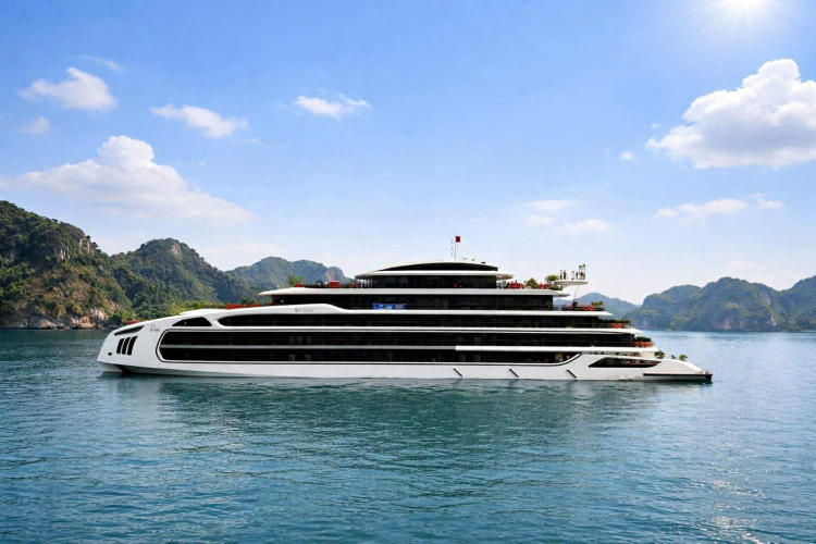Du thuyền Celina of the Sea Cruise 6 sao vịnh Lan Hạ 2N1Đ