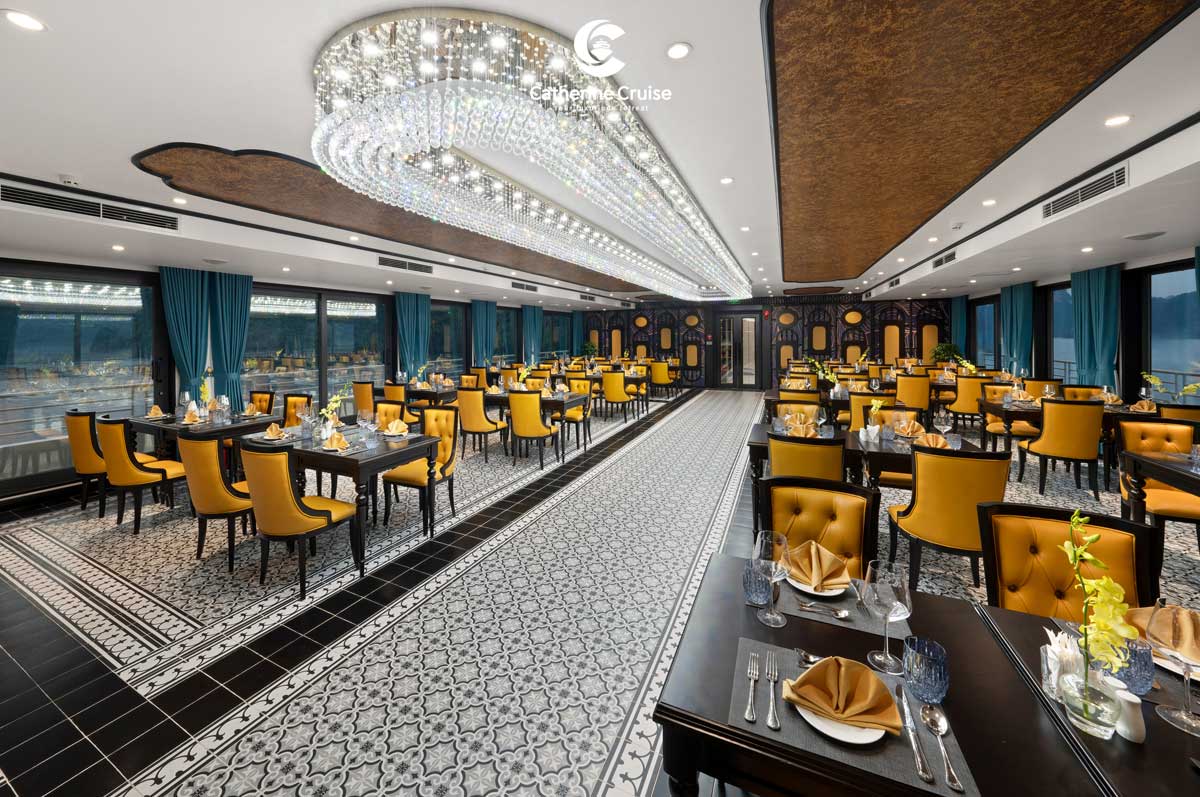 Du thuyền Catherine Hạ Long 6 sao 2 ngày 1 đêm