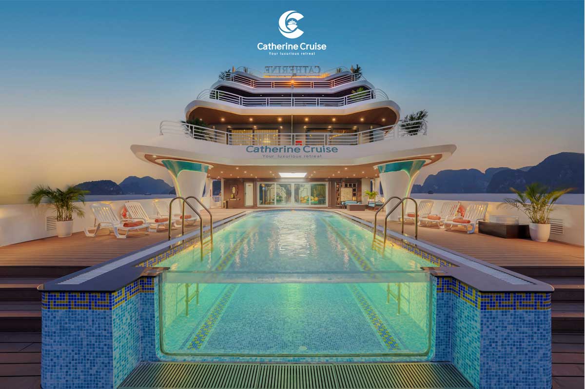 Du thuyền Catherine Hạ Long 6 sao 2 ngày 1 đêm