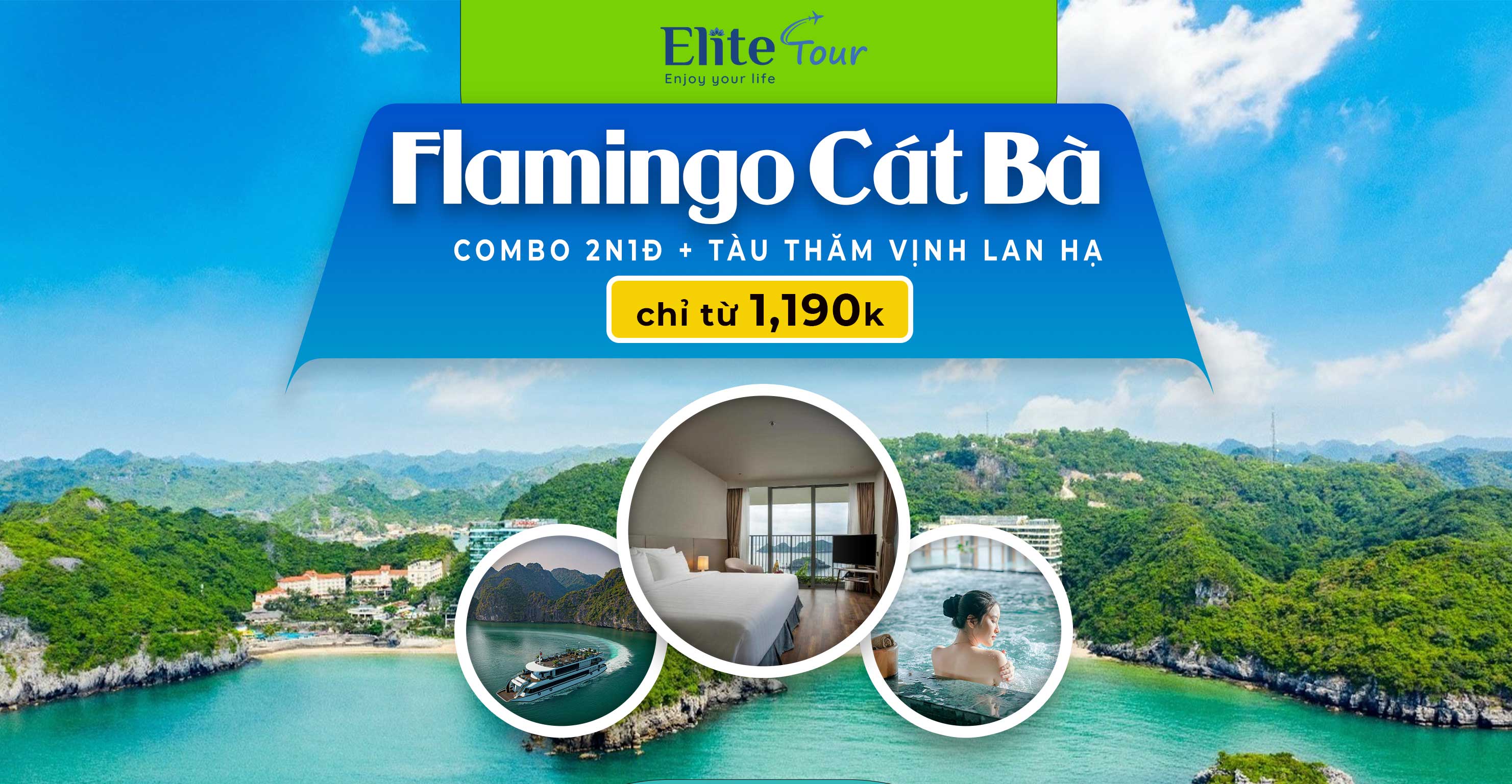 Combo Flamingo Cát Bà Resort 2 ngày 1 đêm