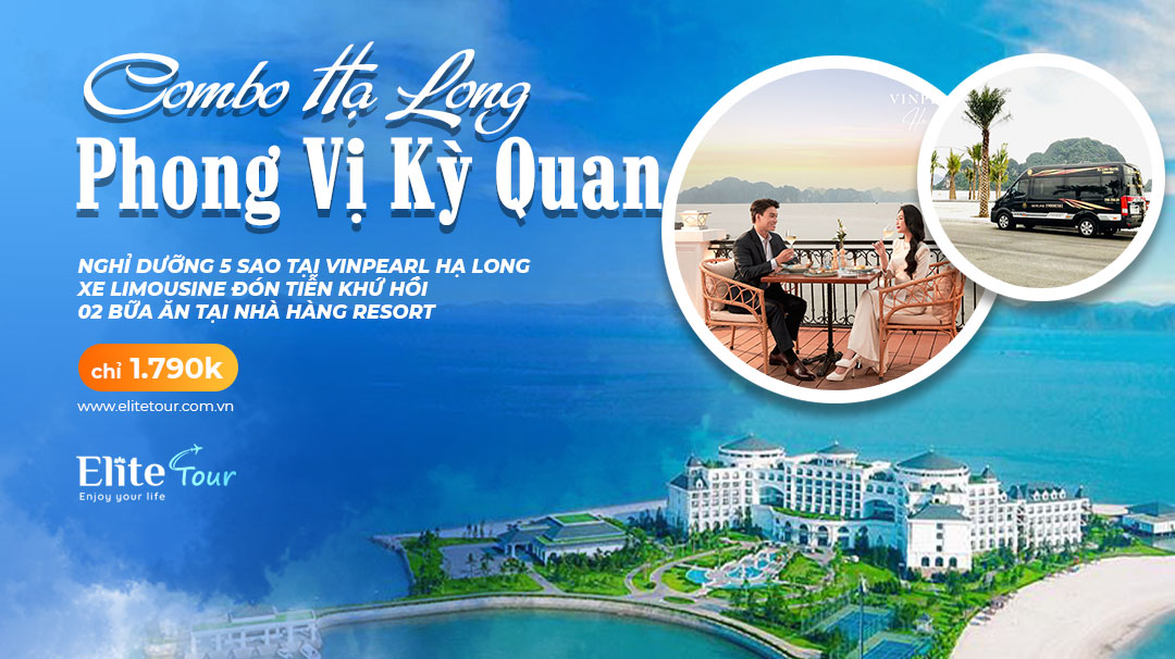 Combo Vinpearl Hạ Long phong vị kỳ quan 2 ngày 1 đêm