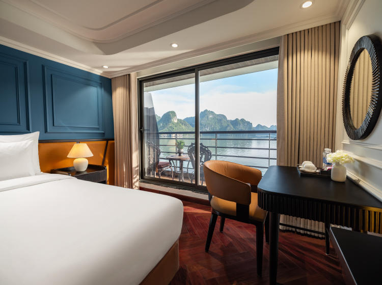 Du thuyền Diana Cruises 6 sao Lan Hạ 2 ngày 1 đêm